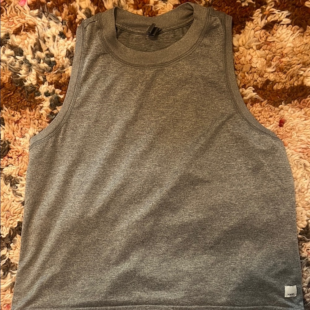 Vuori Gray Tank Top